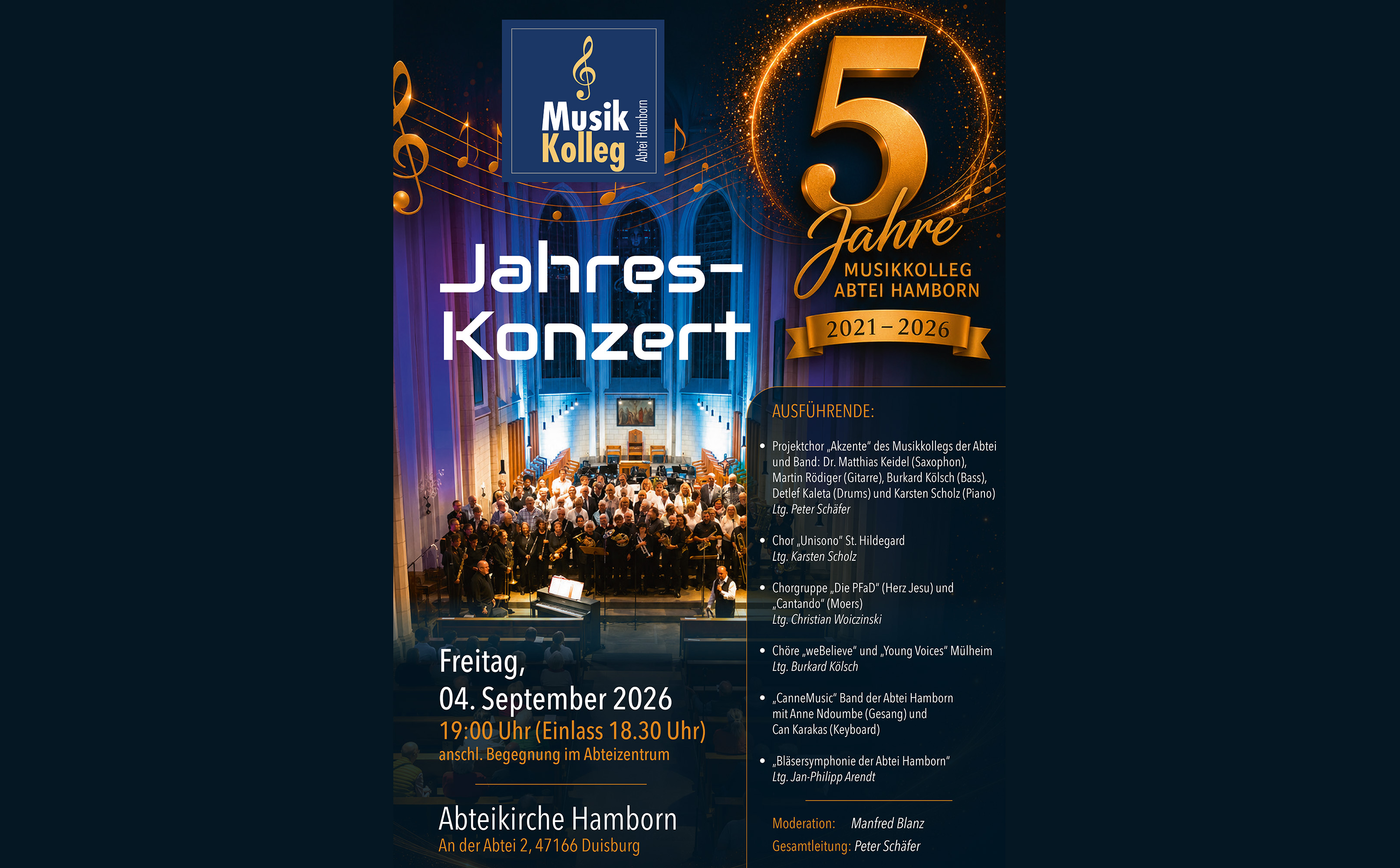 Gastkonzert in der Abtei Hamborn